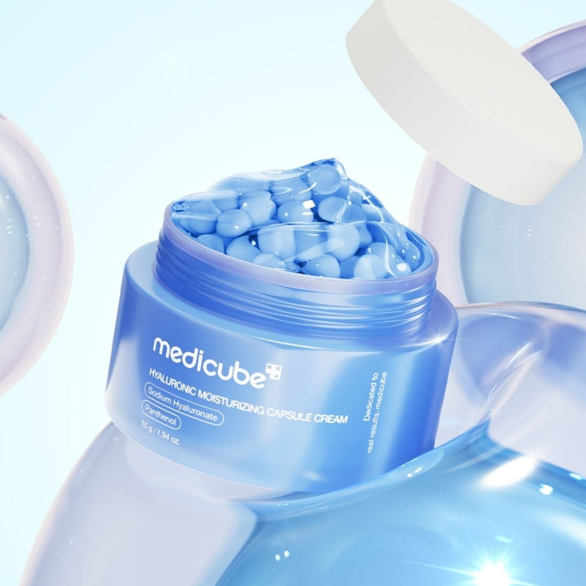 Medicube hialuronsav hidratáló kapszulakrém – 55 g
