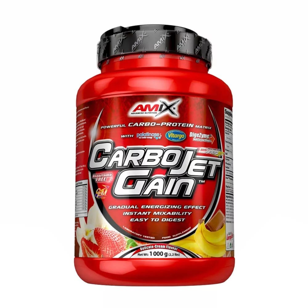 Amix CarboJET Gain, Banana Gainer - 1000 g