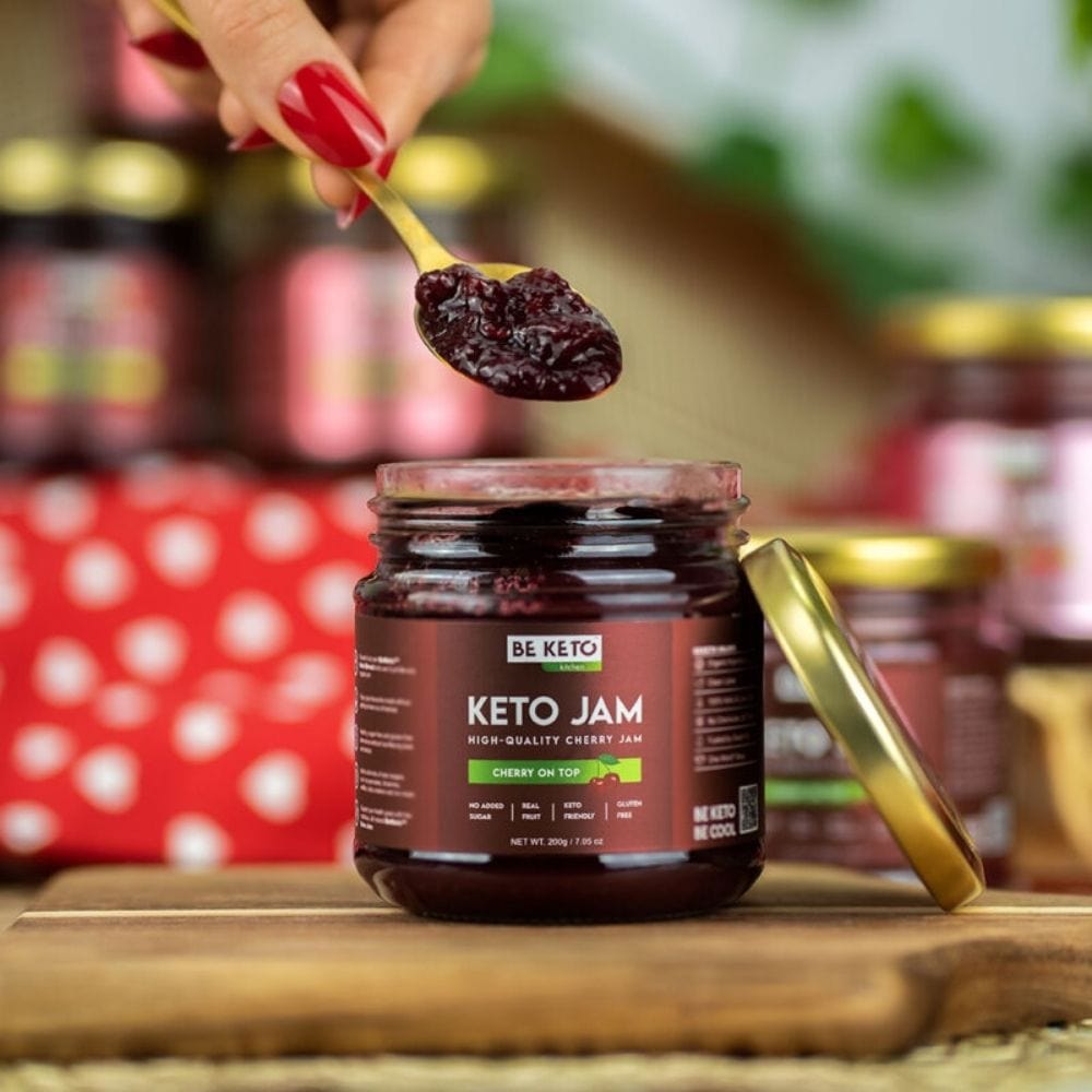 BeKeto Keto Jam, Perfect Cherry - 200 g