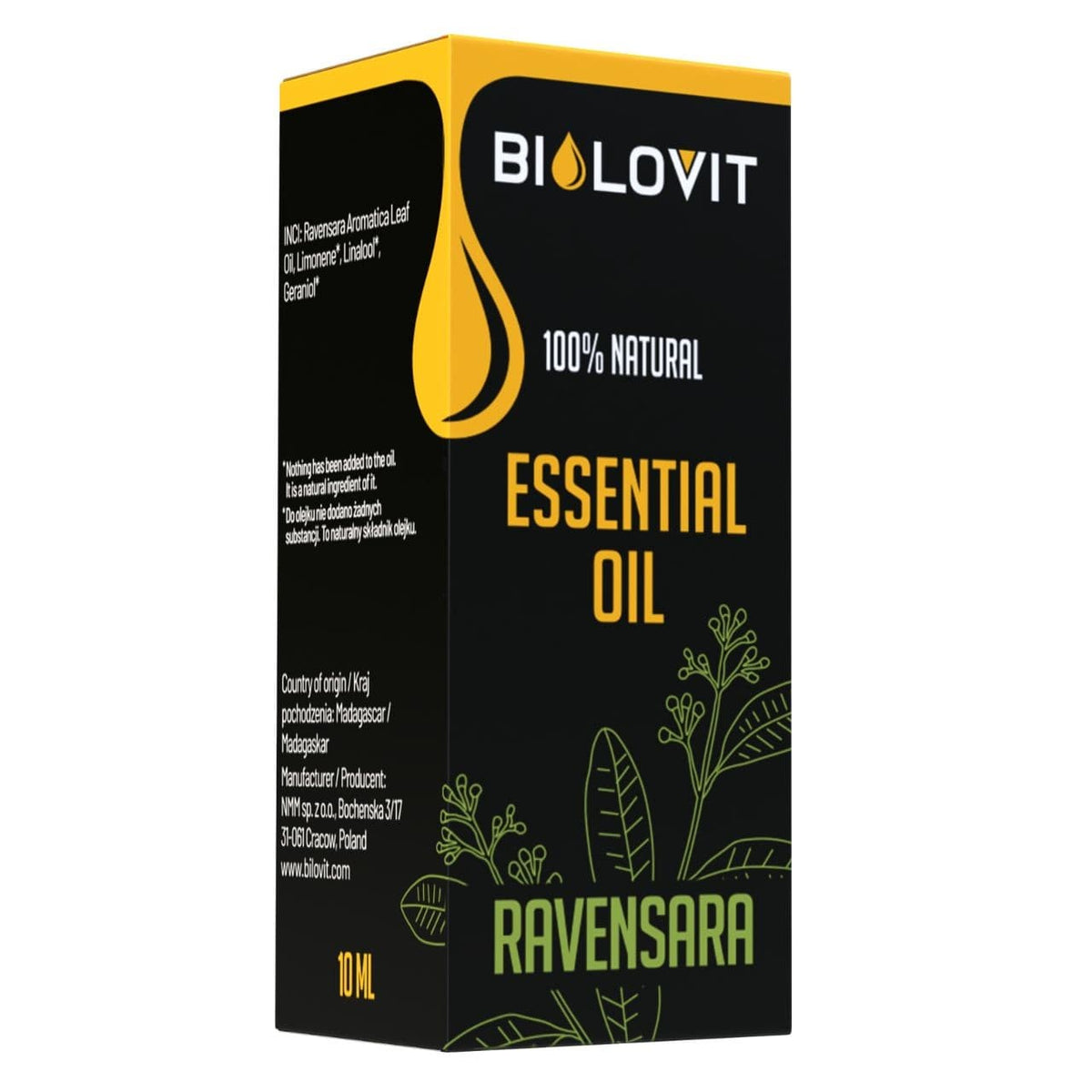 Bilovit Ravensara Essential Oil - 10 ml