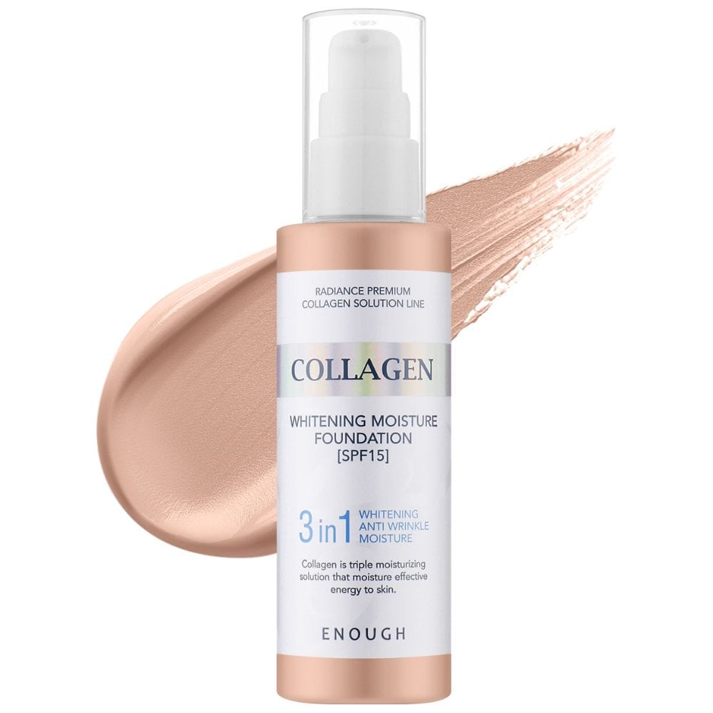 Enough Collagen 3in1 Whitening Moisture Foundation Shade 21 - 100 ml
