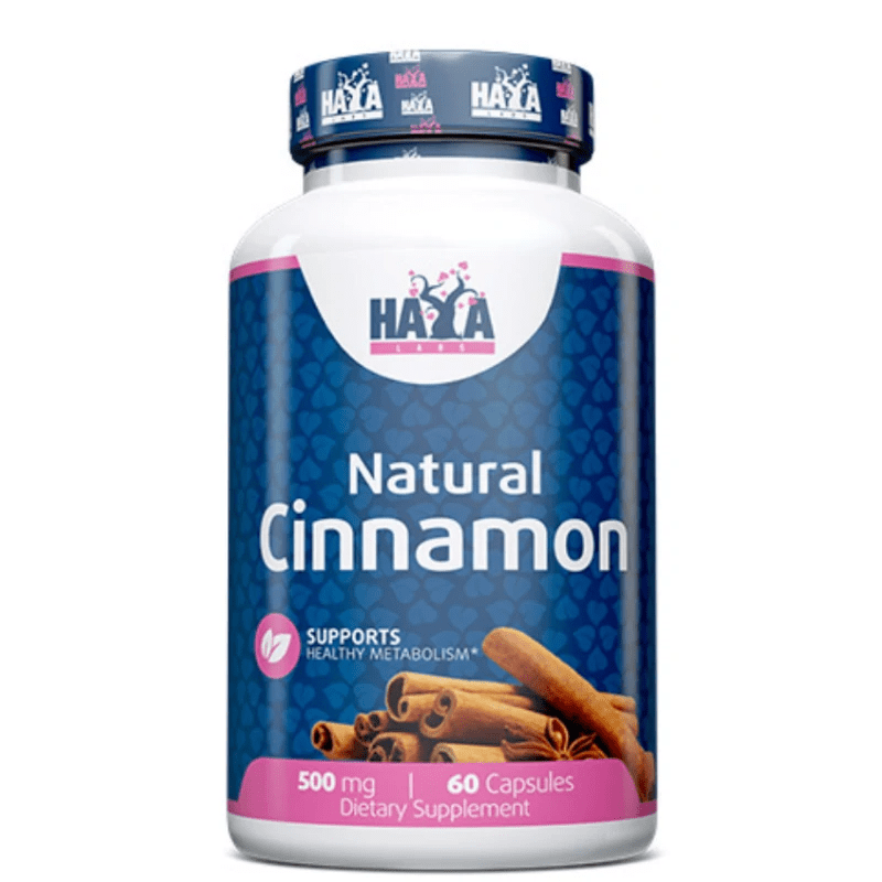 Haya Labs Natural Cinnamon 500 mg - 60 Capsules