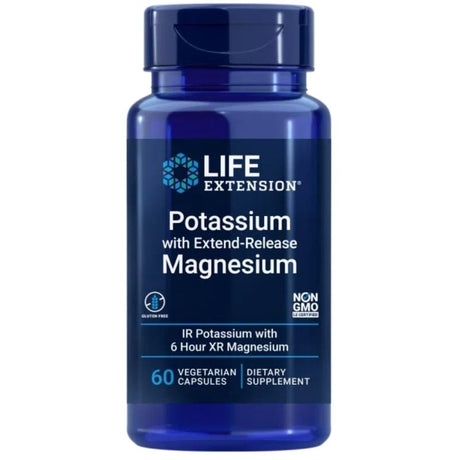 Life Extension Potassium with Extend-Release Magnesium - 60 Capsules