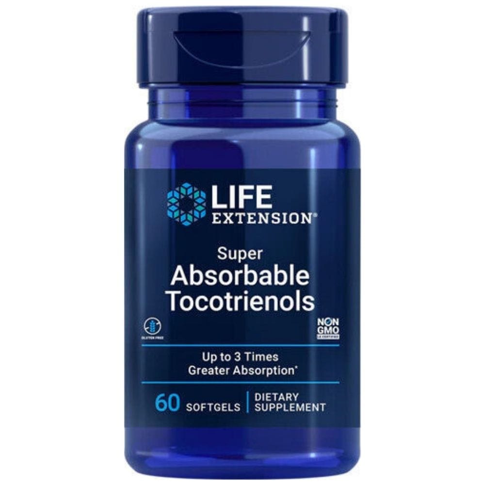 Life Extension Super Absorbable Tocotrienols - 60 Capsules