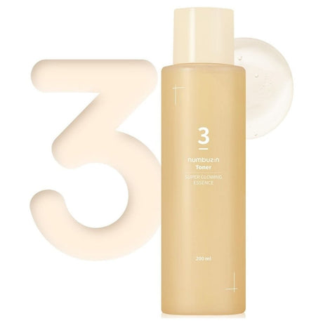 Numbuzin No.3 Super Glowing Essence Toner - 200 ml
