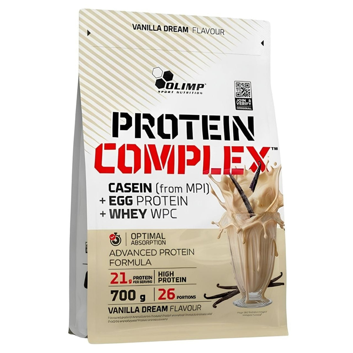 Olimp Labs Whey Protein Complex 100%, Vanilla Dream - 700 g