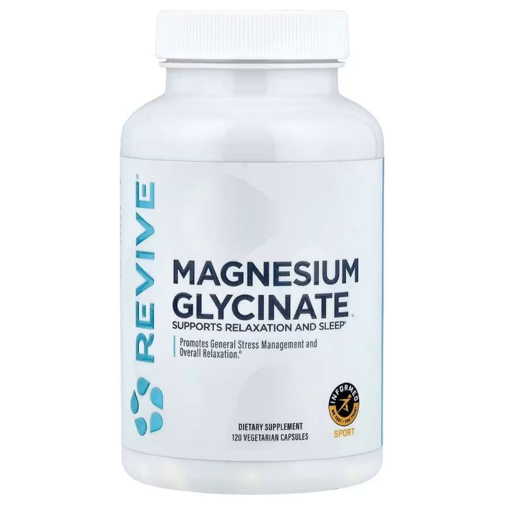 Revive Magnesium Glycinate 100 mg - 120 Capsules