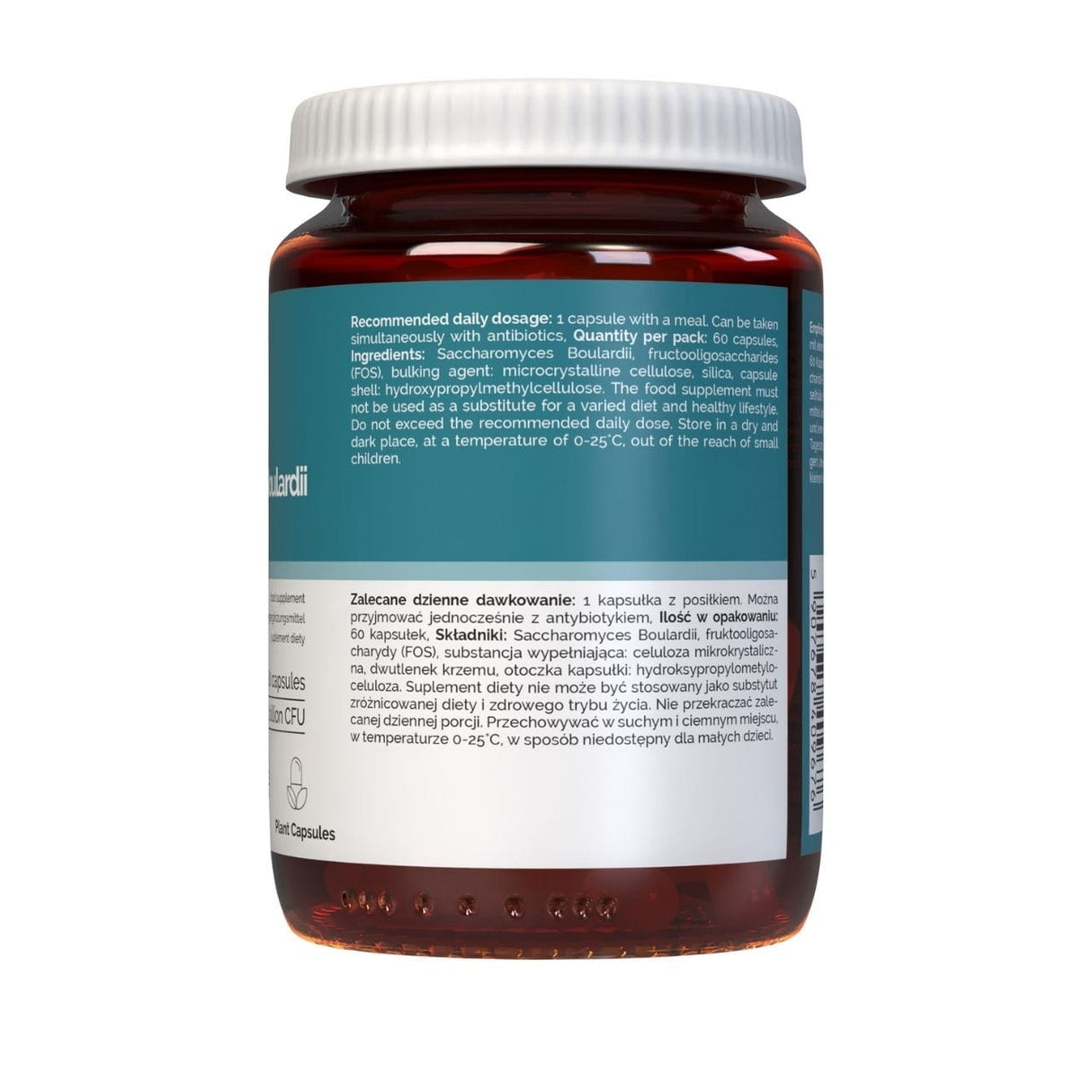 Vitaler's Saccharomyces Boulardii with FOS - 60 Capsules