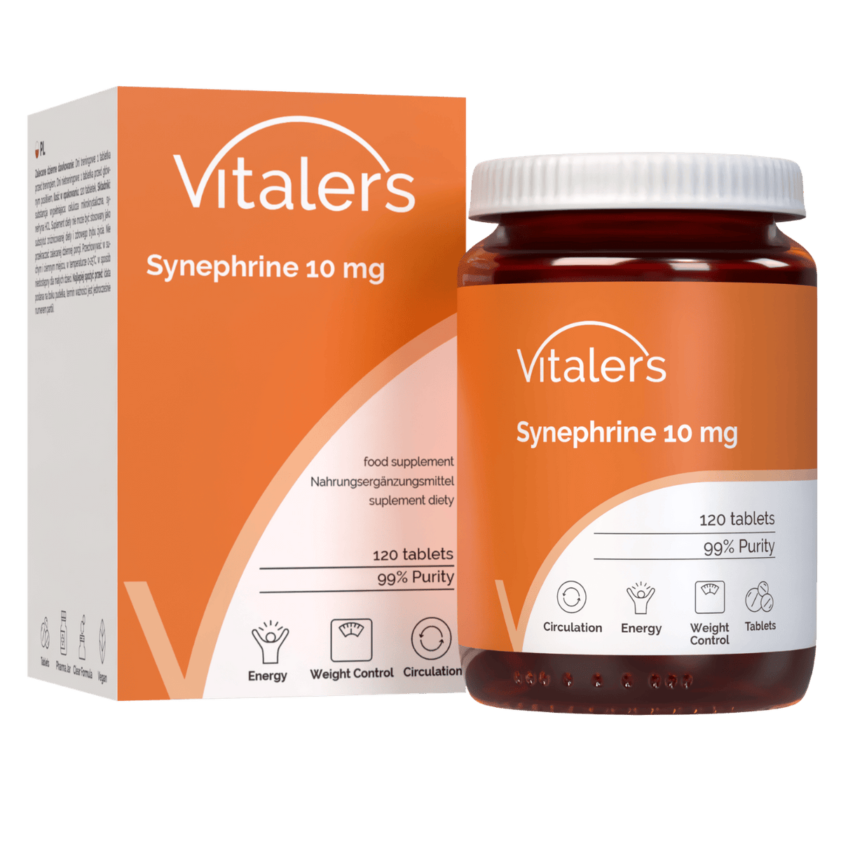 Vitaler's Synephrine 10 mg - 120 Tablets