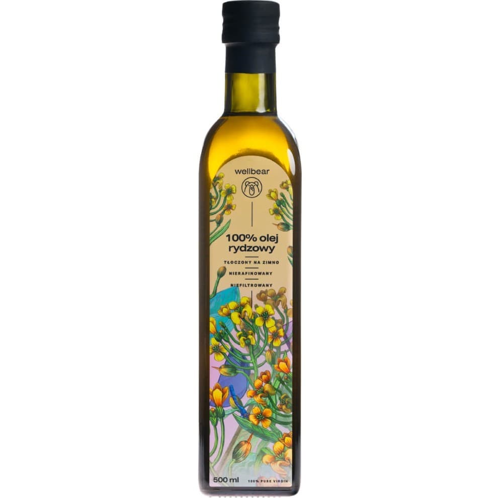 Wellbear Camelina oil Cold Pressed - 500 ml