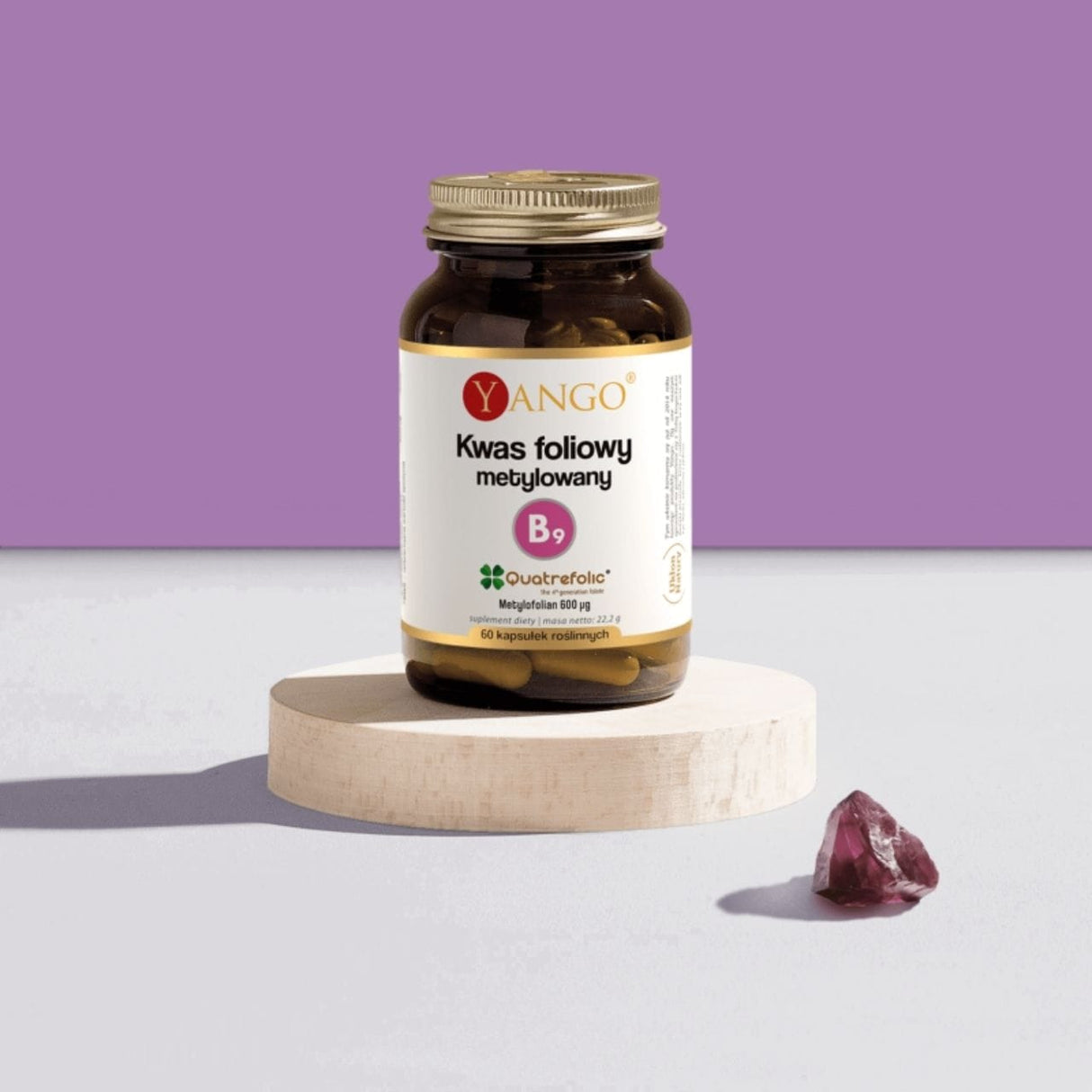 Yango Methylated Folic Acid – 60 Capsules