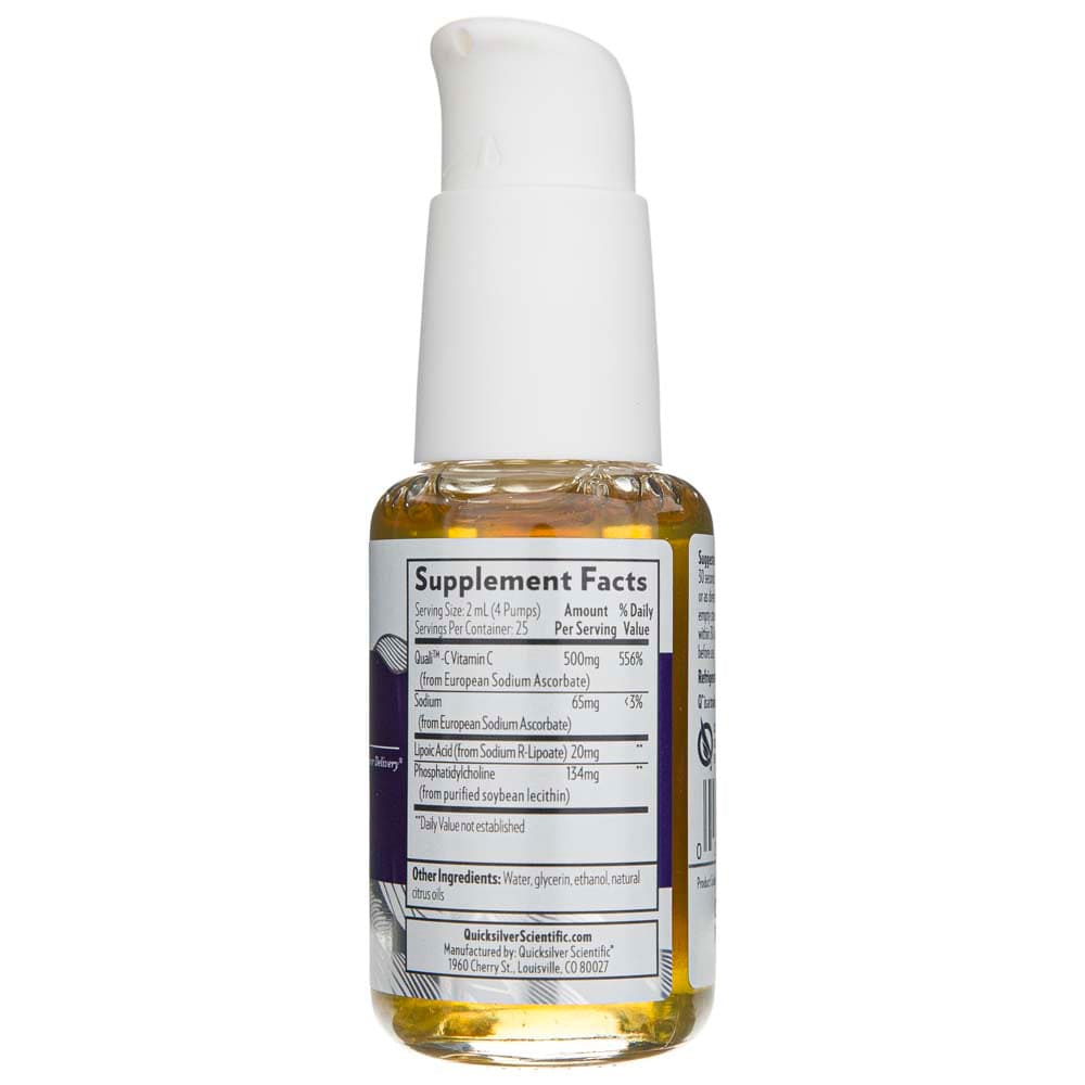 Quicksilver Liposomal Vitamin C with R-Lipoic Acid - 50 ml