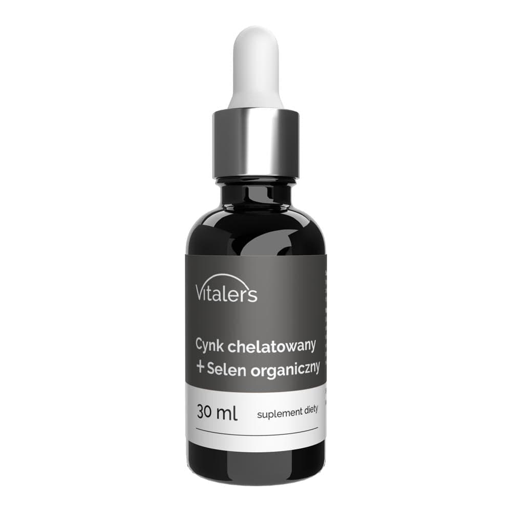 Vitaler's Chelated Zinc 15 mg + Organic Selenium 200 mcg, drops - 30 ml