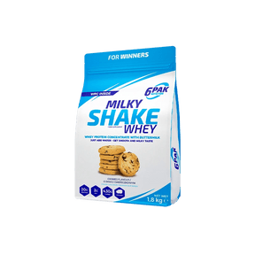 6PAK Nutrition Milky Shake Whey, Cookies - 1800 g