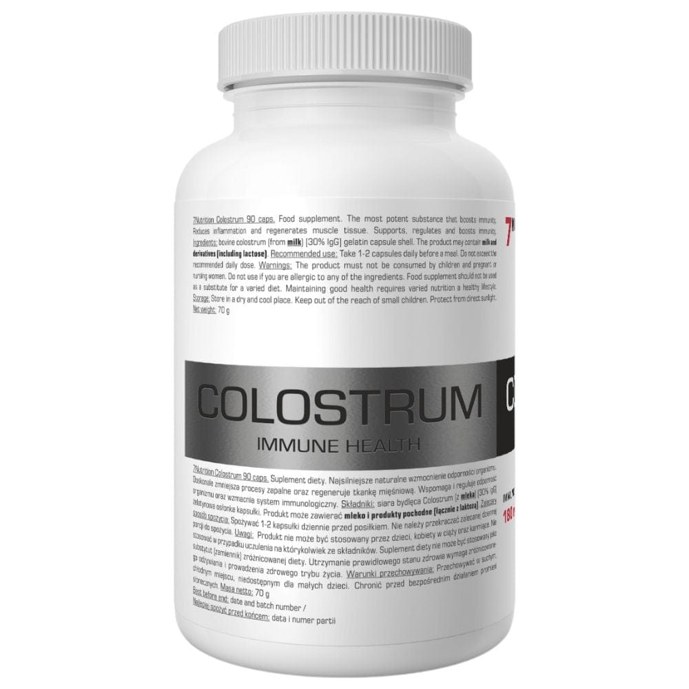 7Nutrition Colostrum 600 mg - 90 Capsules