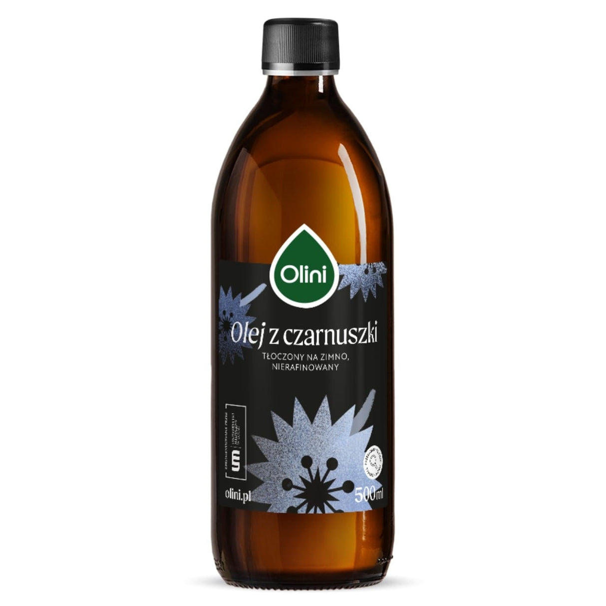 Olini Cold-Pressed Black Cumin Oil - 500 ml