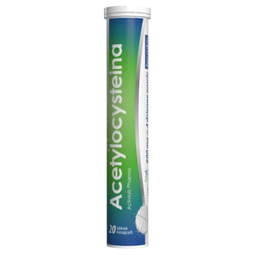 Activlab Pharma NAC (N-Acetyl-L-Cysteine), Lemon - 20 Effervescent Tablets