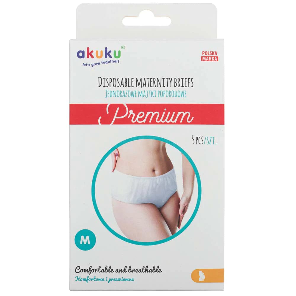 Akuku Disposable Postnatal Panties size M - 5 pieces