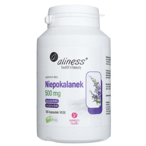 Aliness Chasteberry Vitex (Vitex Agnus-Castus) 500 mg – 100 Capsules