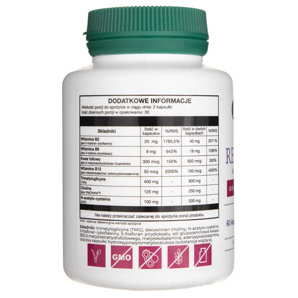 Aliness Homocysteine Regulator - 60 Capsules