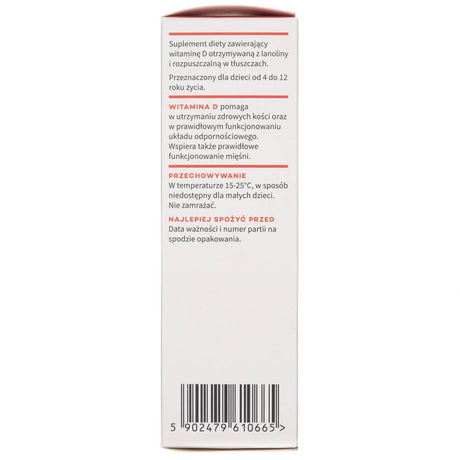 Aura Herbals Vitamin D3 Junior, drops 800 IU - 30 ml