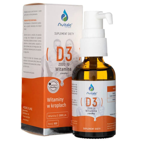 Avitale Vitamin D3 2000 IU - 30 ml