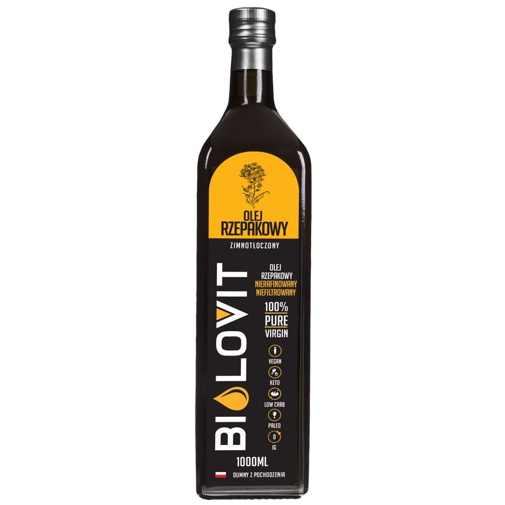 Bilovit Canola Oil Cold Pressed - 1000 ml