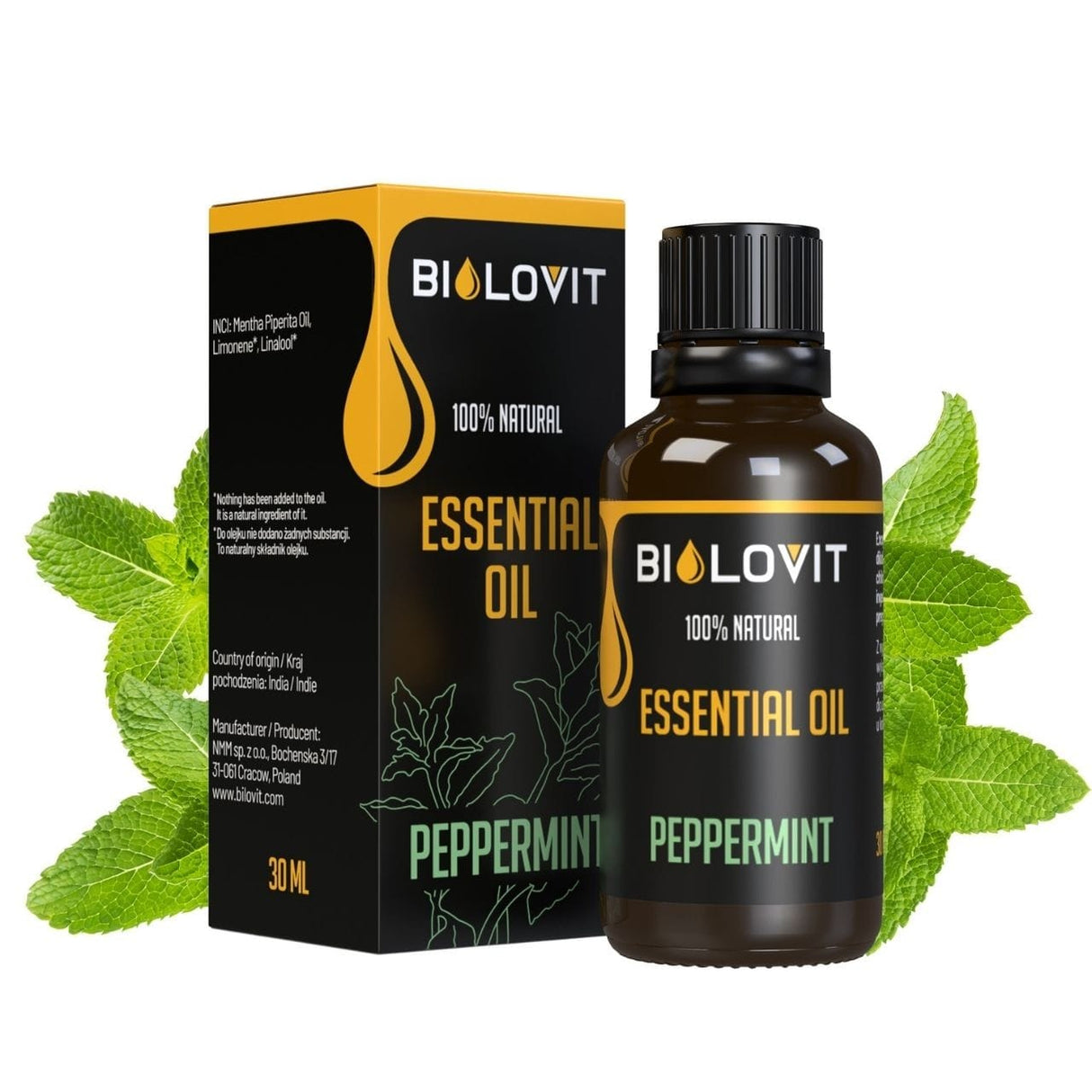 Bilovit Peppermint Essential Oil - 30 ml