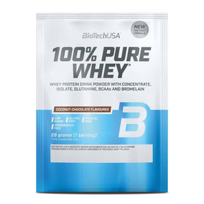 BioTech USA 100% Pure Whey, Chocolate-Coconut Flavoured - 28 g