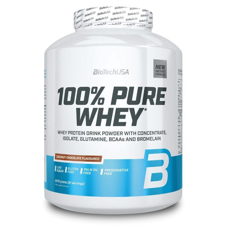 BioTech USA 100% Pure Whey, Coconut-Chocolate Flavoured - 2270 g