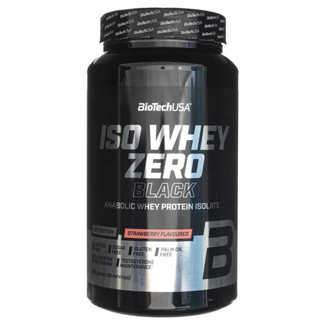 BioTech USA Iso Whey Zero Black, Strawberry - 908 g