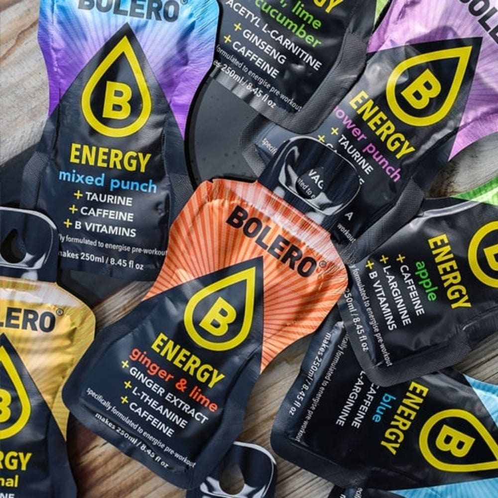 Bolero Energy Instat Drink, Mixed Flavours - 20 x 7 g
