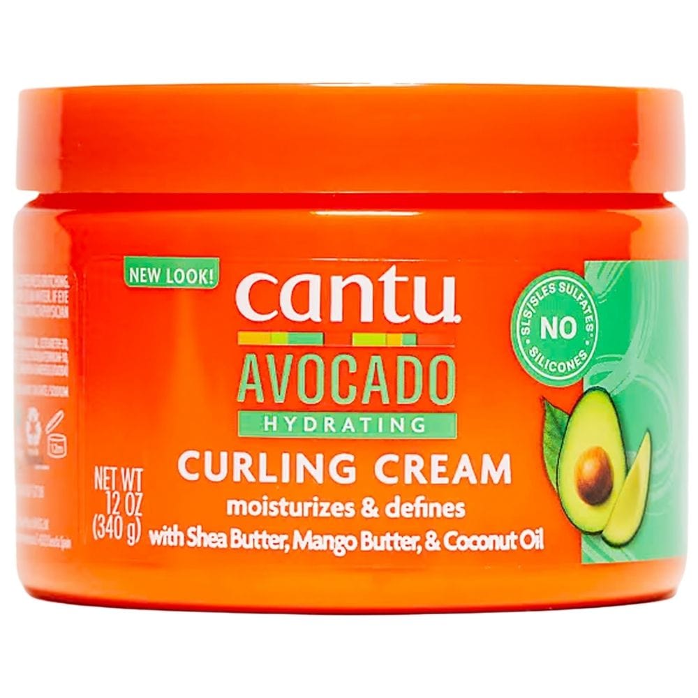 Cantu Avocado Hydrating Curling Cream for Curls - 340 g