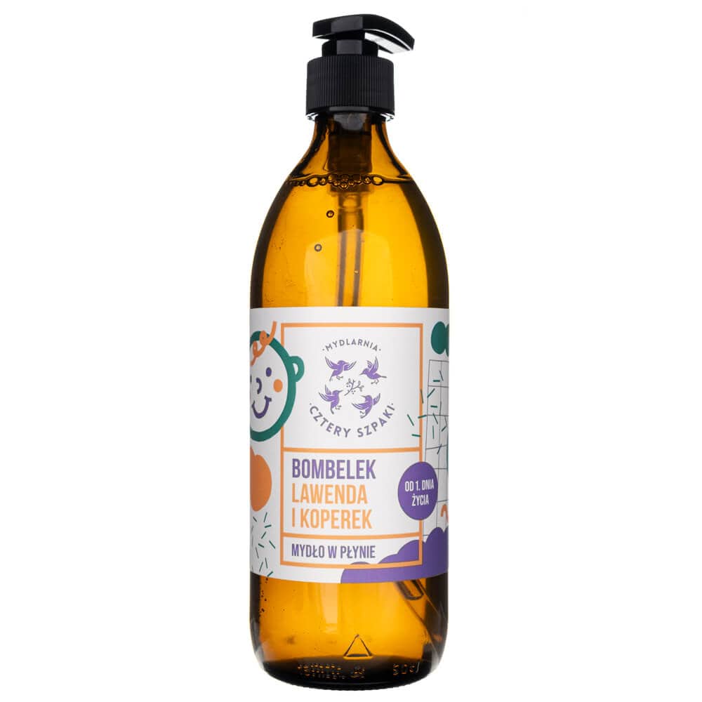 Cztery Szpaki Bombelek Liquid Soap,Lavender and Dill - 500 ml