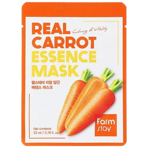 FarmStay Real Essence Sheet Mask with Carrot Extract - 23 ml