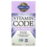 Garden of Life Vitamin Code RAW Prenatal - 180 Capsules