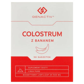 Genactiv Colostrum with Banana - 30 Sachets