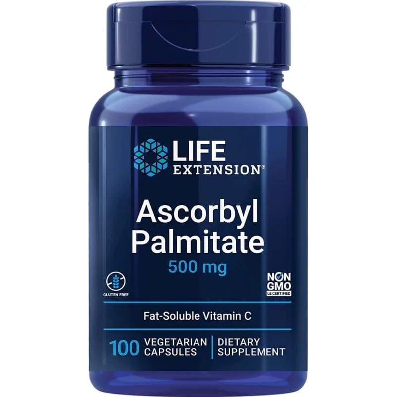 Life Extension Ascorbyl Palmitate 500 mg - 100 Veg Capsules