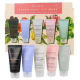 Mary&May Vegan Wash Off Face Mask Set + Brush - 5 x 30 g