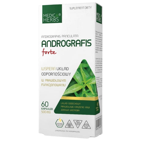 Medica Herbs Andrographis Forte 500 mg - 60 Capsules