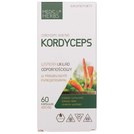 Medica Herbs Cordyceps 600 mg - 60 Capsules