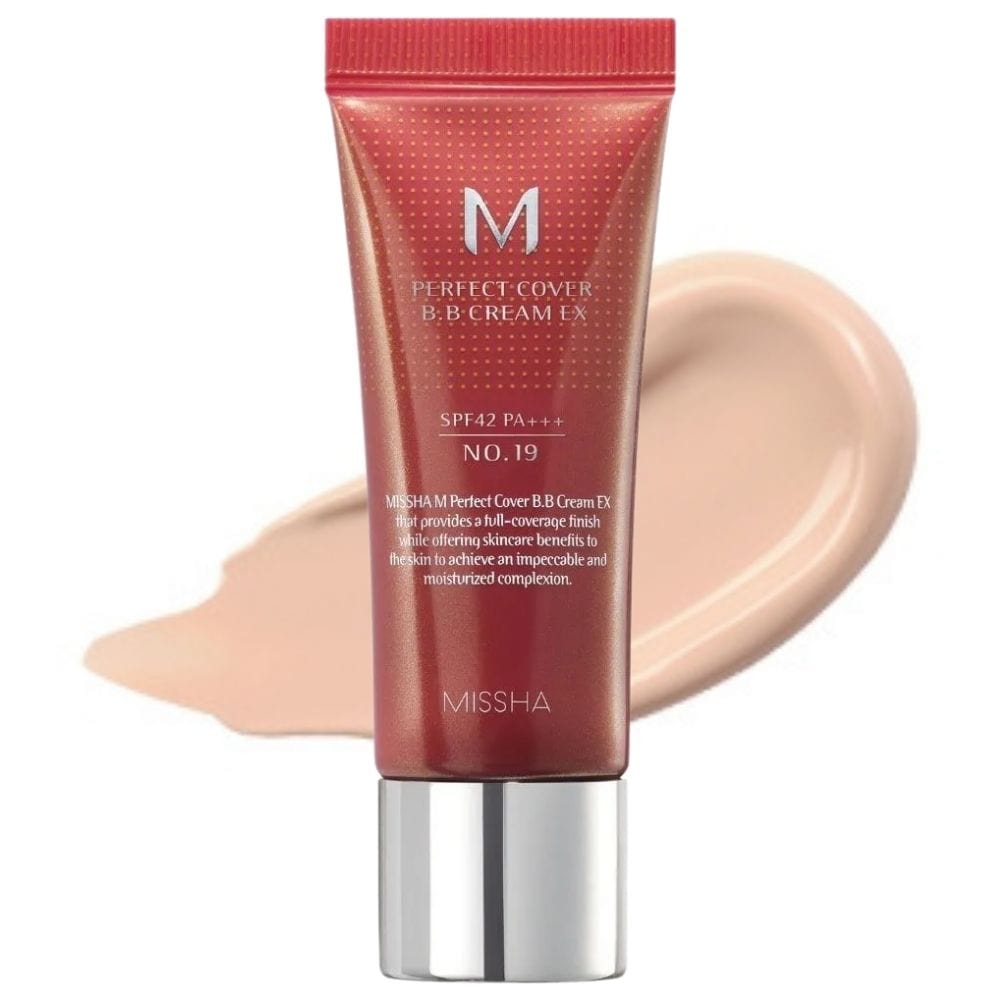 Missha M Perfect Cover BB Cream, Cool Ivory No. 19 - 20 ml