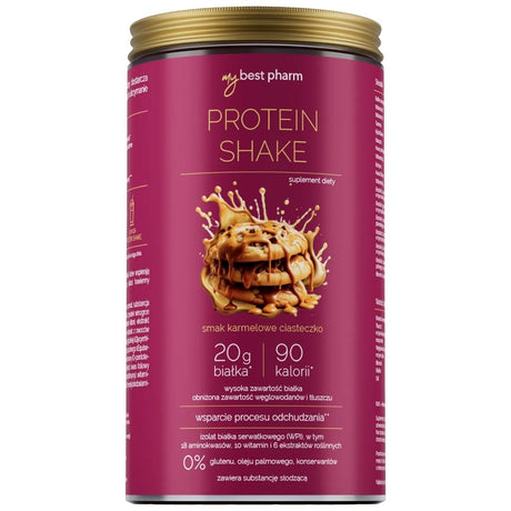 MyBestPharm Protein Shake, Caramel Cookie - 450 g