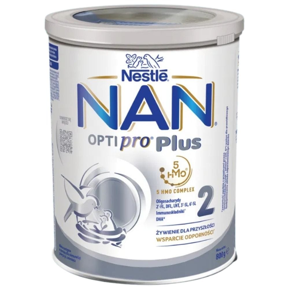 Nestle NAN OPTIpro Plus 2 HMO, Follow-on Milk After 6 Months - 800 g