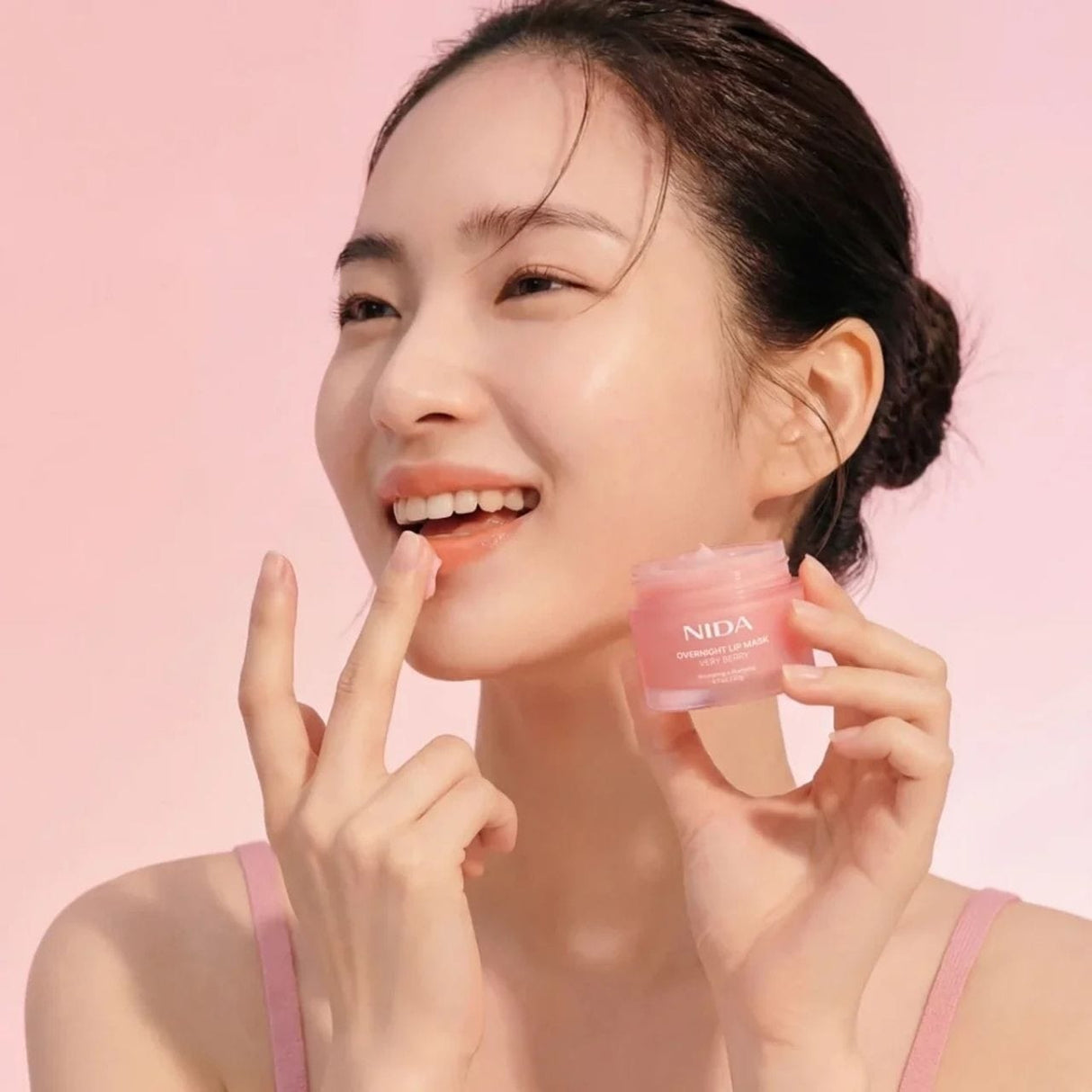 NIDA Overnight Lip Mask, Very Berry - 20 g