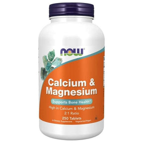 Now Foods Calcium & Magnesium - 250 Tablets