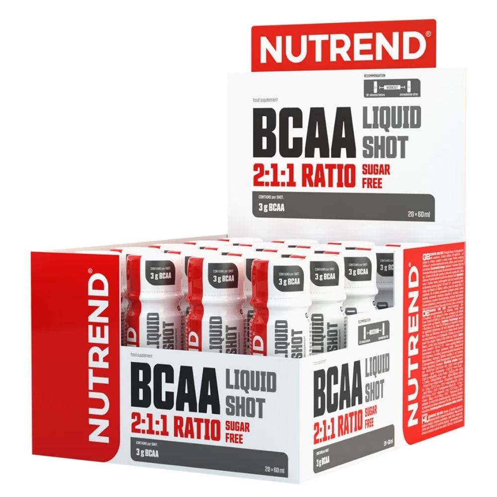 Nutrend BCAA Mega Shot - 20 Pieces