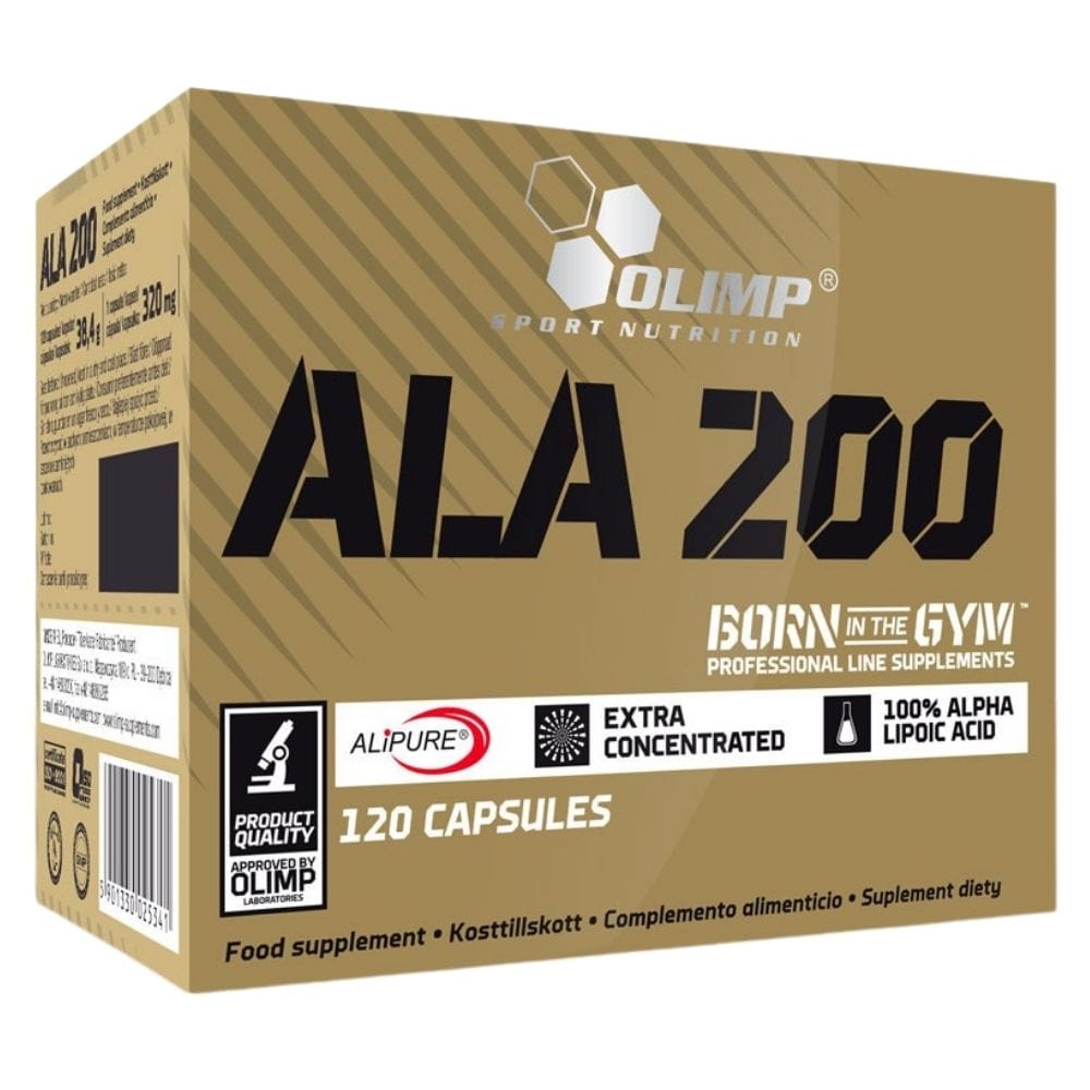 Olimp Alpha Lipoic Acid (ALA) 200 mg - 120 Capsules