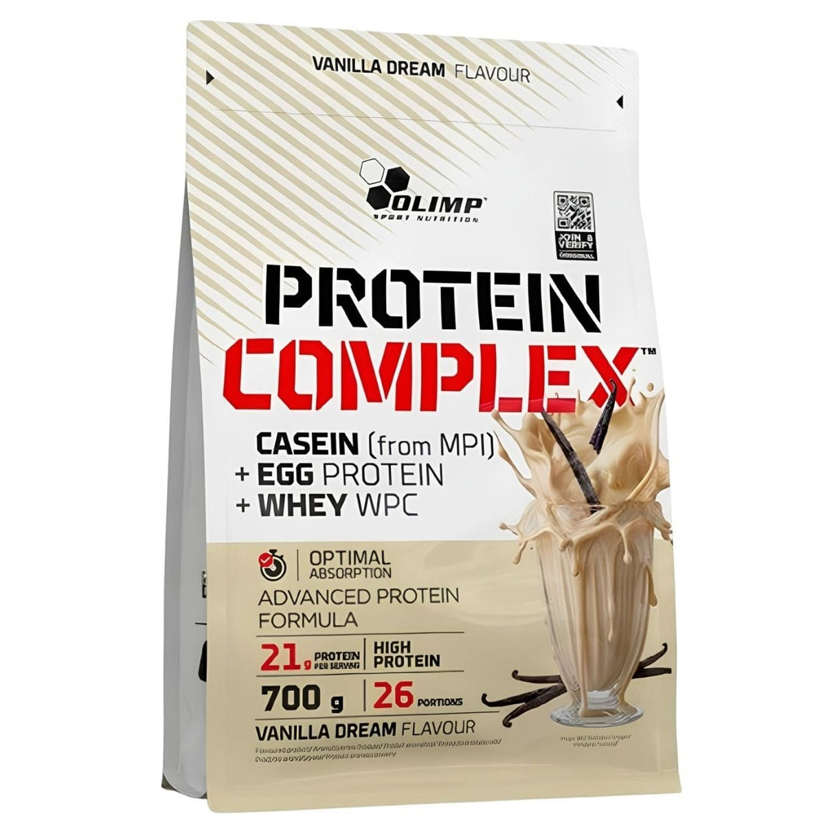 Olimp Labs Whey Protein Complex 100%, Vanilla Dream - 700 g