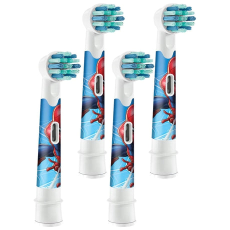 Oral-B Heads Electric Toothbrush Heads, Spider-Man - 4 Pieces